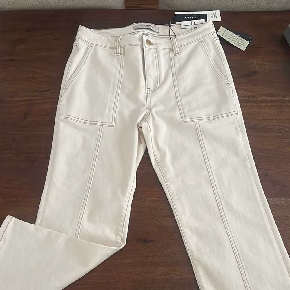 Liverpool Cream Jeans